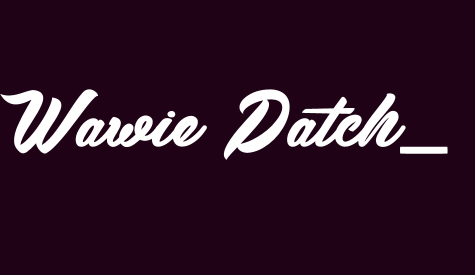 wawie-patch-personaluseonly font big