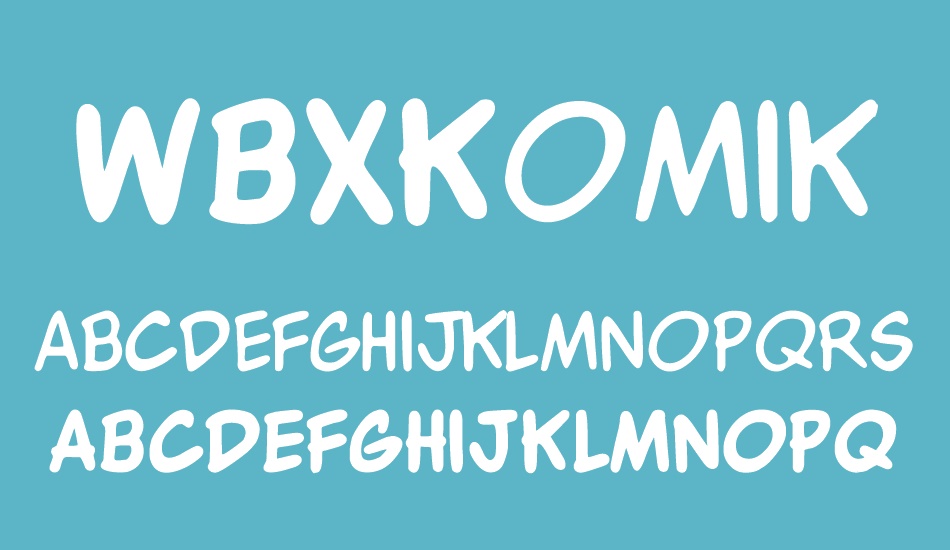 wbxkomik font