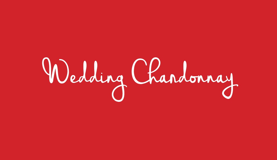 wedding-chardonnay font big