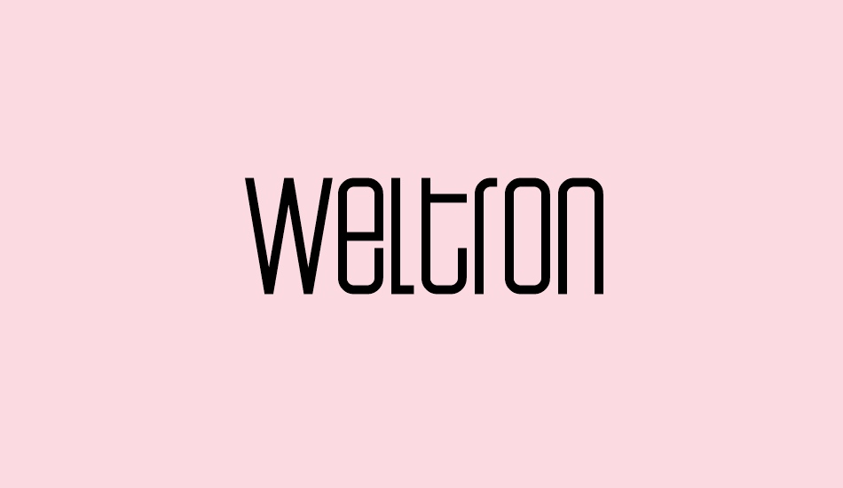 weltron font big