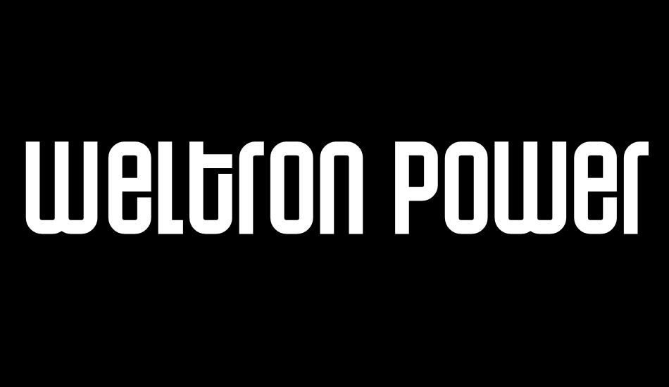 weltron-power font big