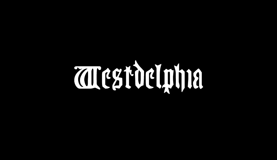 westdelphia font big