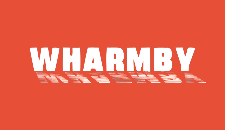 wharmby font big