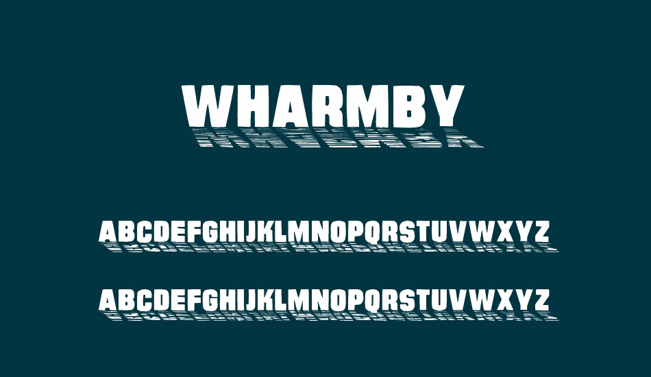 wharmby font