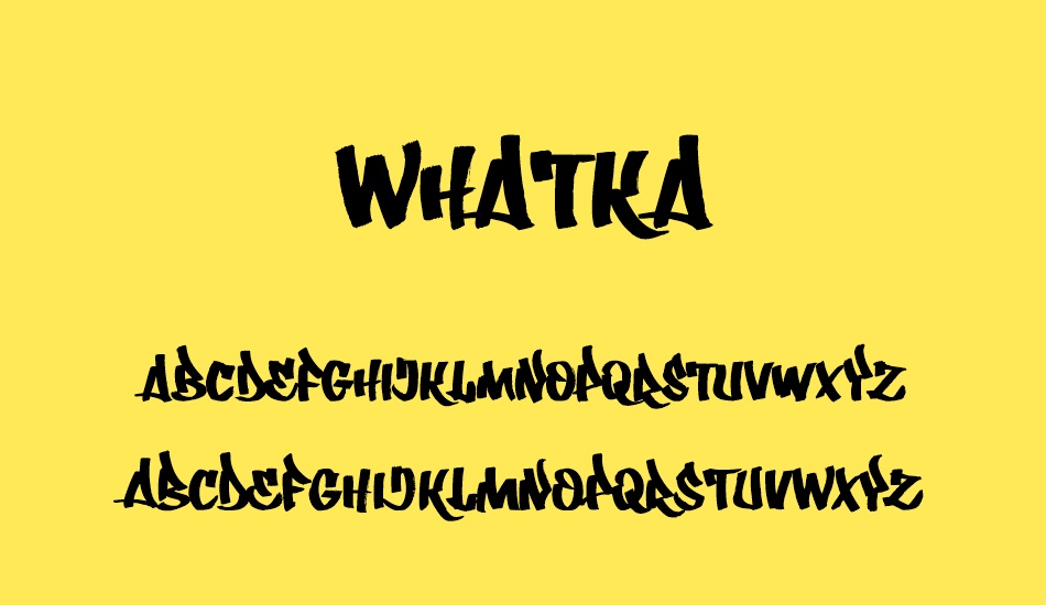 whatka font