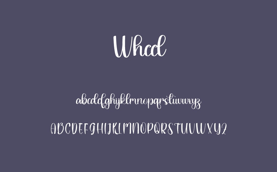 Wheel font