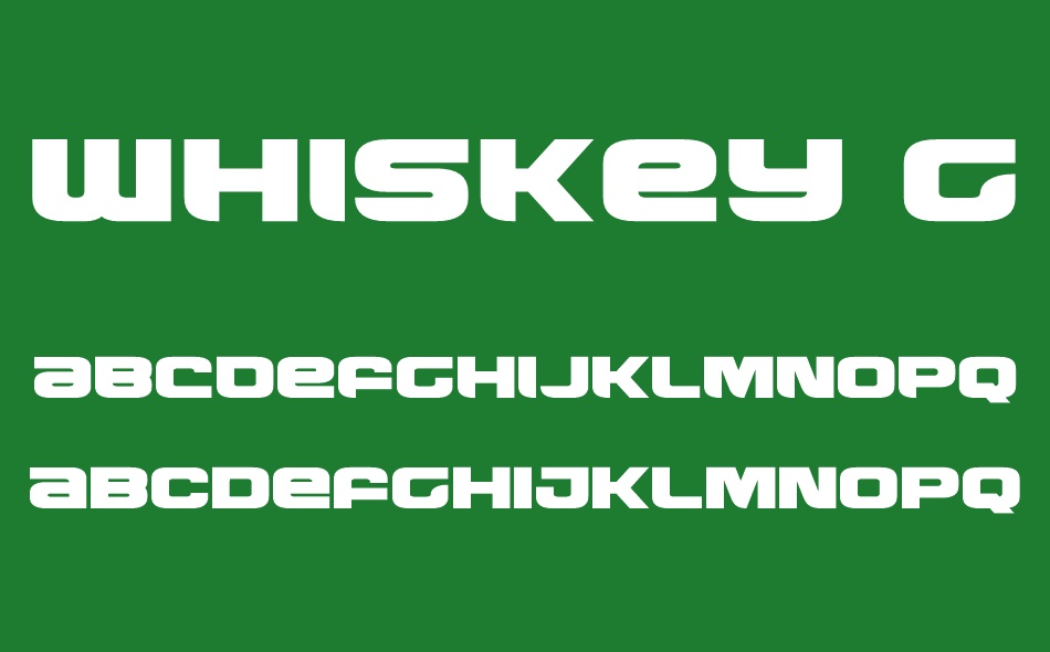 Whiskey Girls font