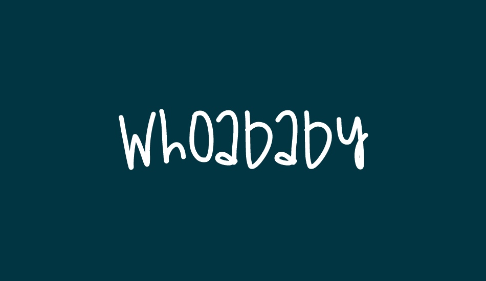 whoa-baby-free-font