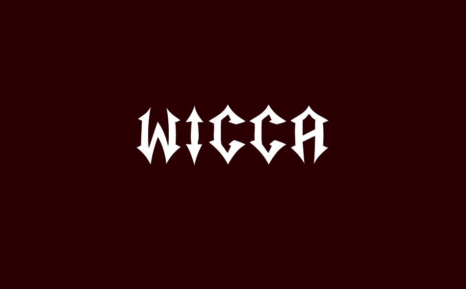 Wicca font big