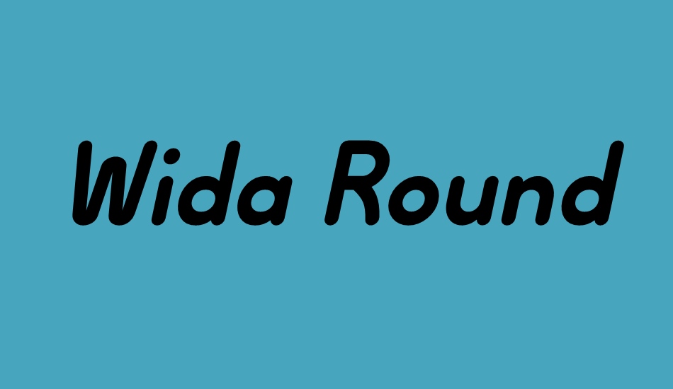 wida-round-demo font big