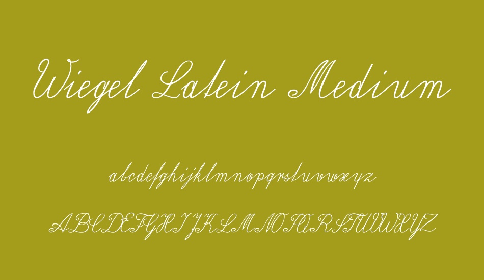 wiegel-latein-medium font