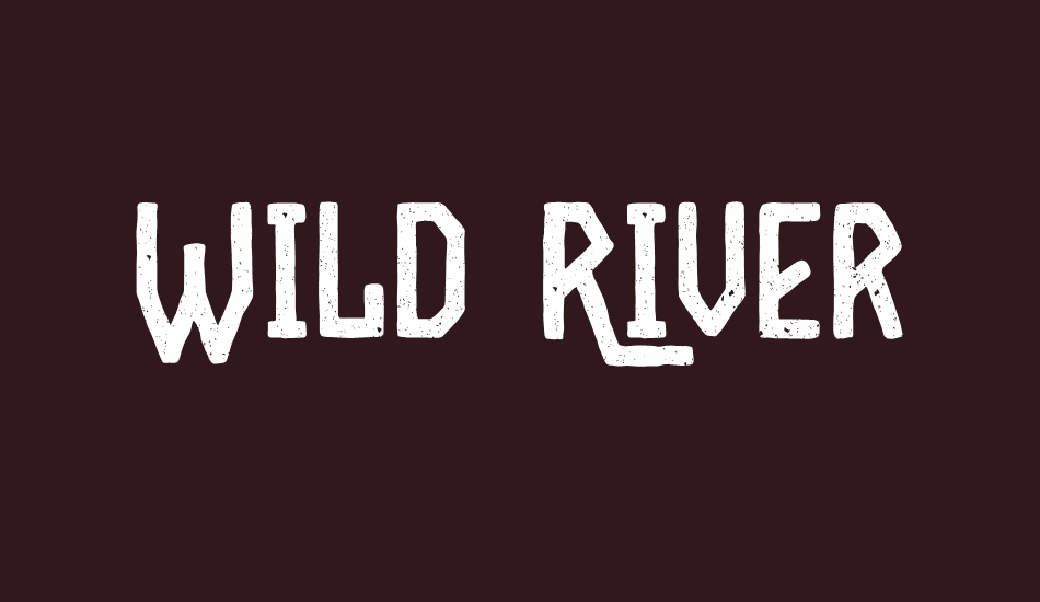 wild-river font big