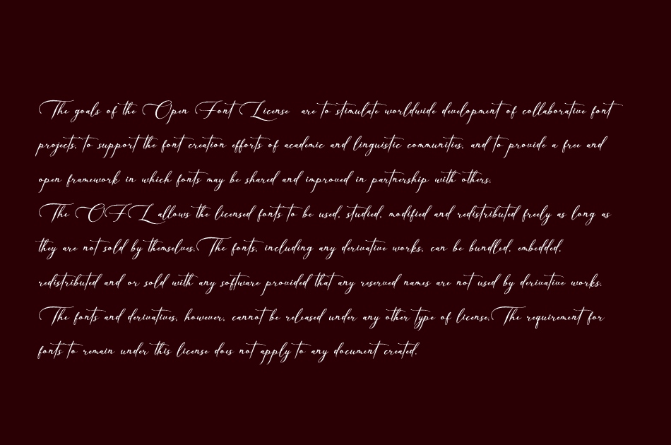 Willsyard font 1