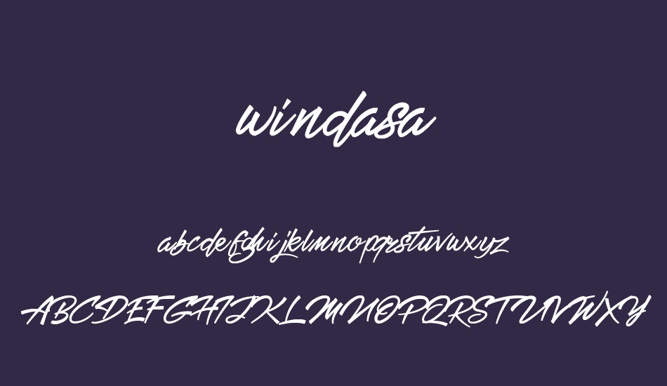 windasa font