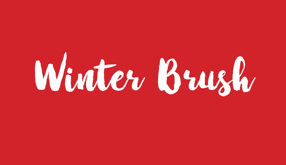 winter-brush-demo font big