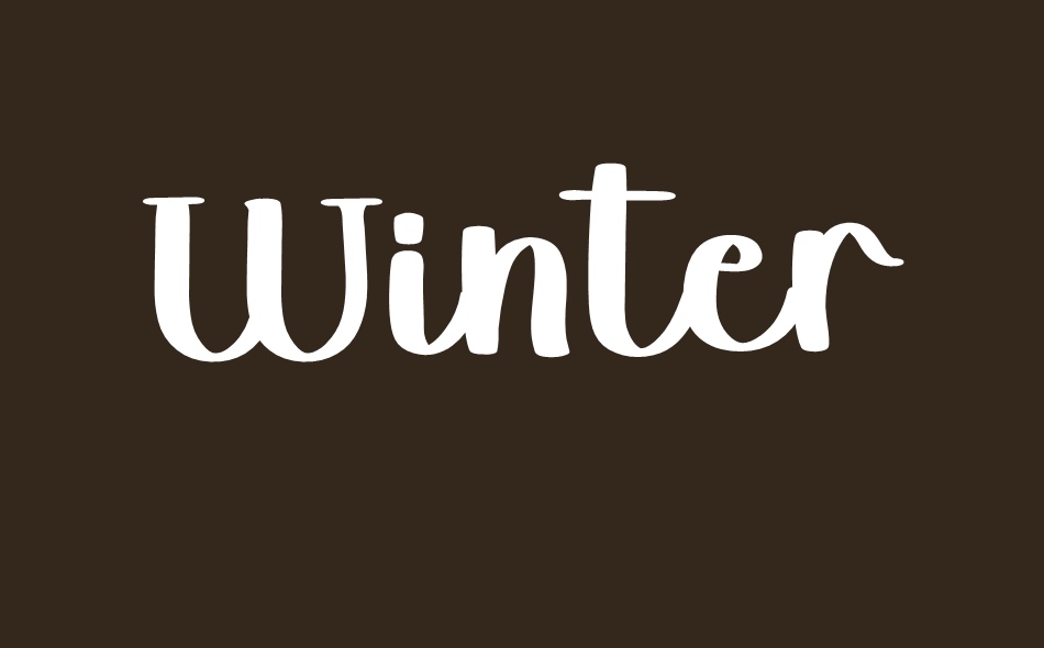 Winter Seasson font big