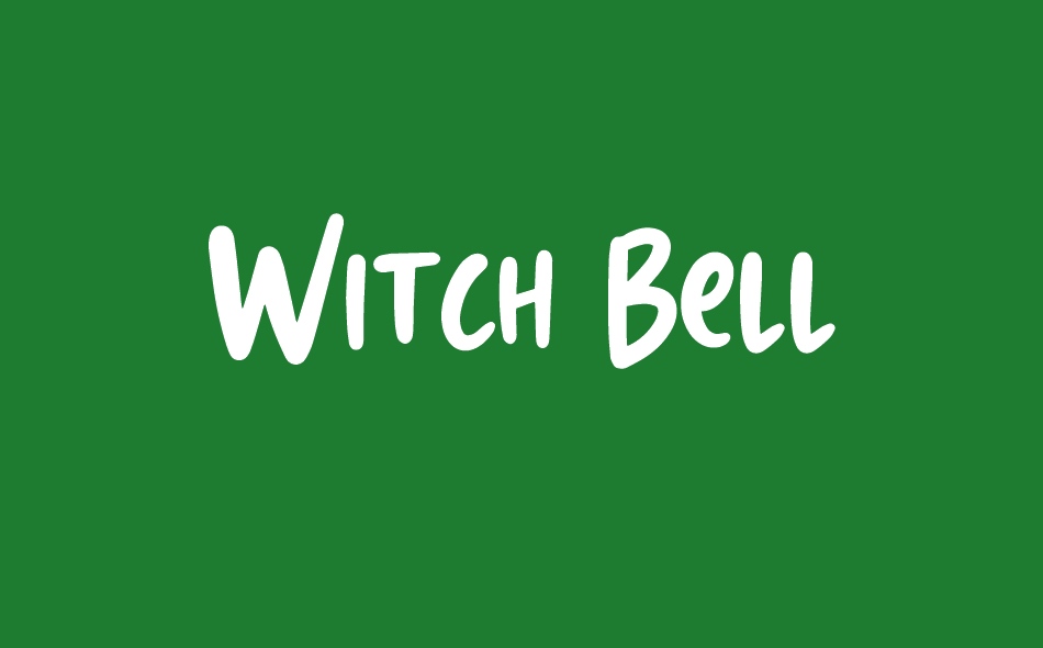 Witch Bell font big