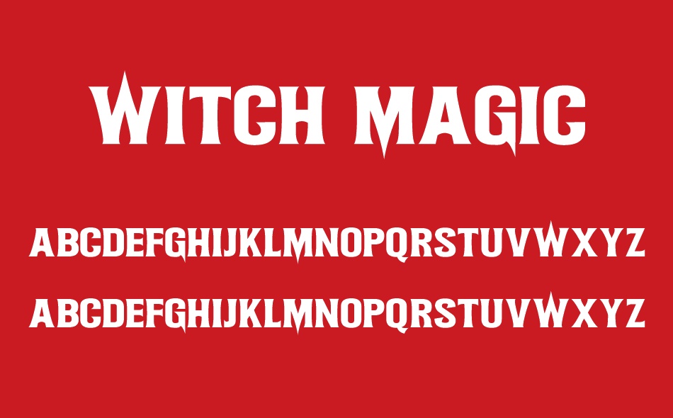 Witch Magic font