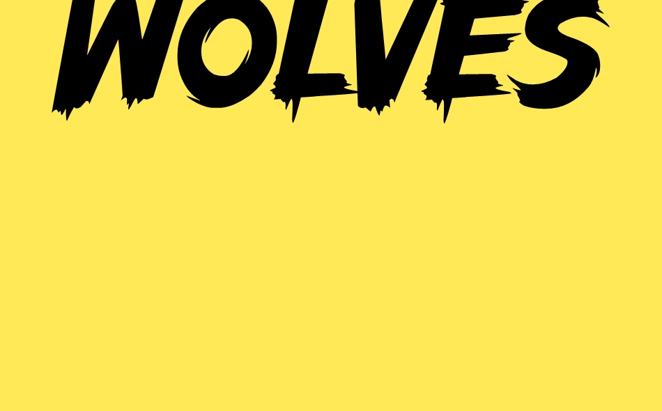 Wolves Vs Monster font big