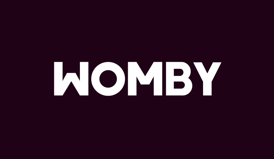womby font big