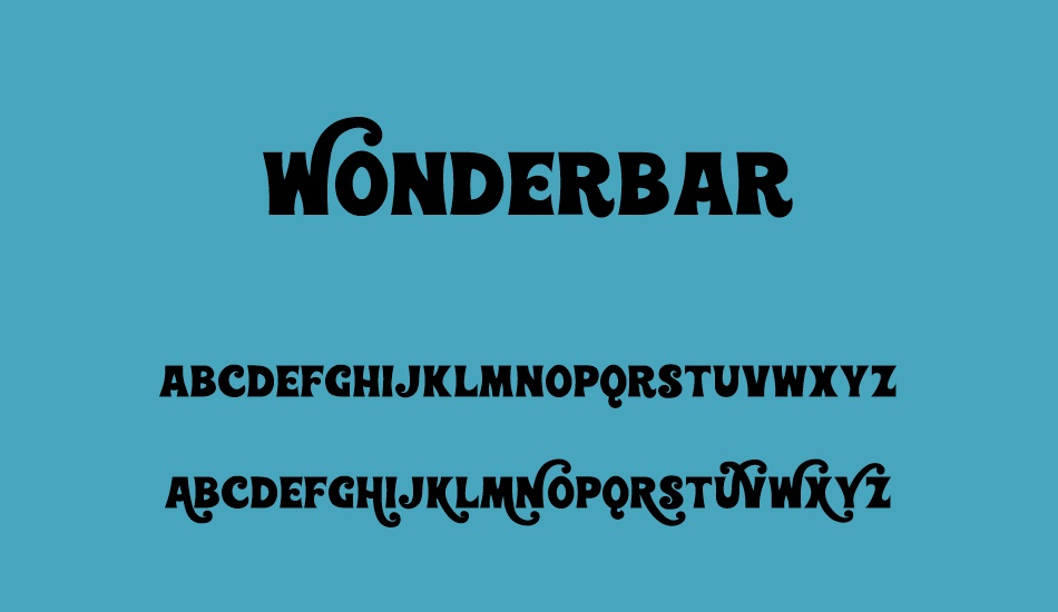 wonderbar font