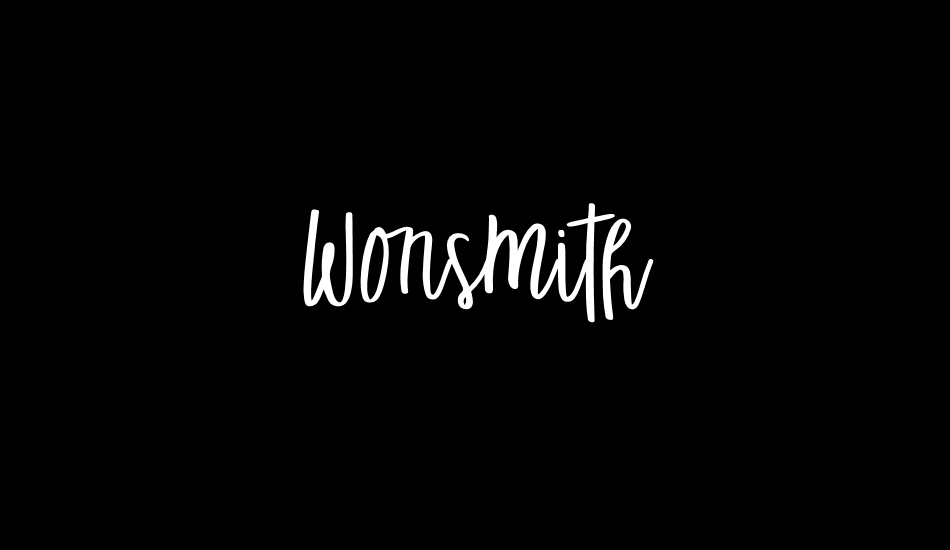 wonsmith font big