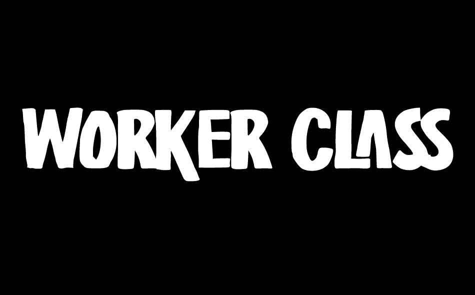 Worker Class font big