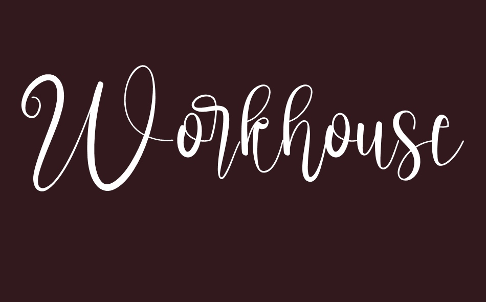 Workhouse font big