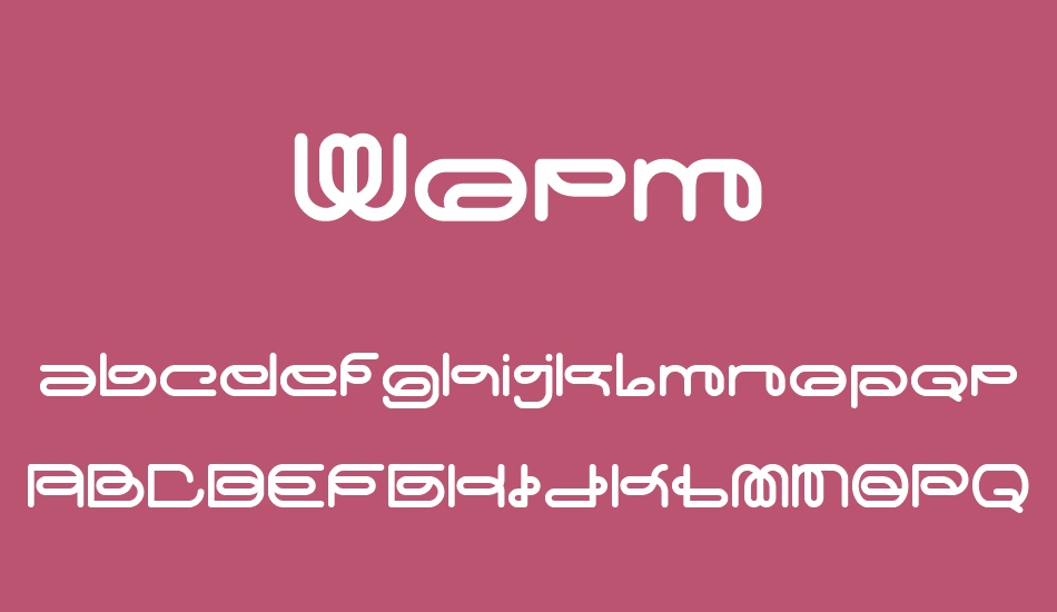 worm font