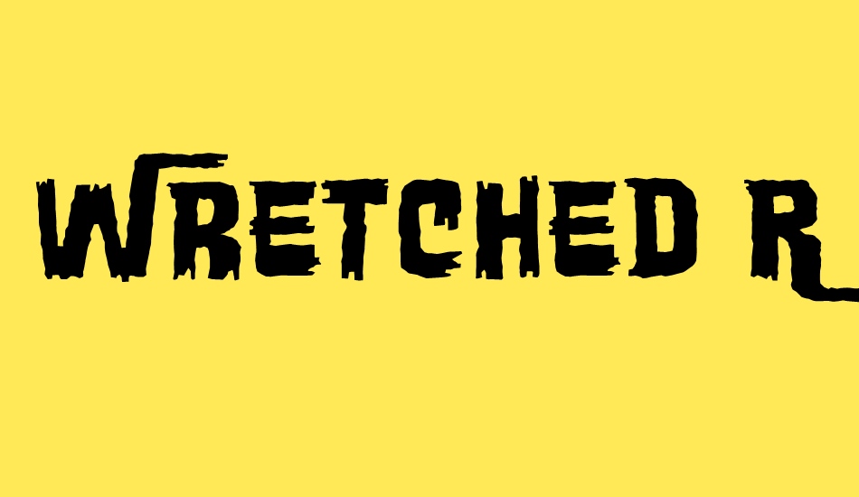 wretched-remains-bb font big