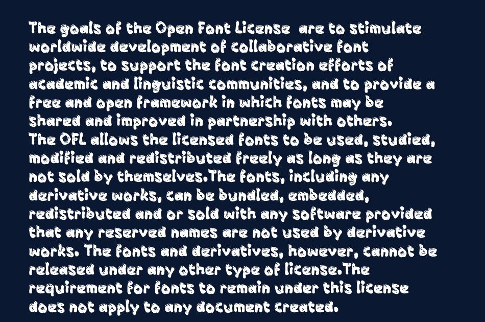 Xabardemo font 1