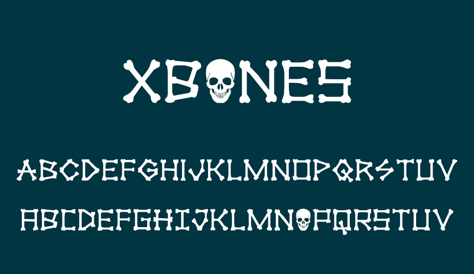 xbones font