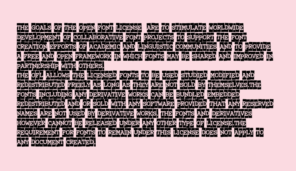 xerography font 1