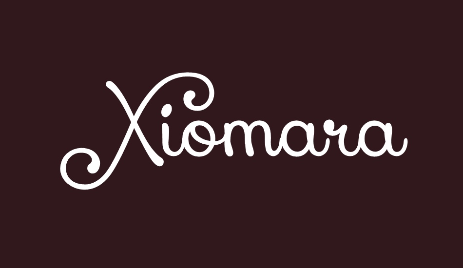 xiomara font big