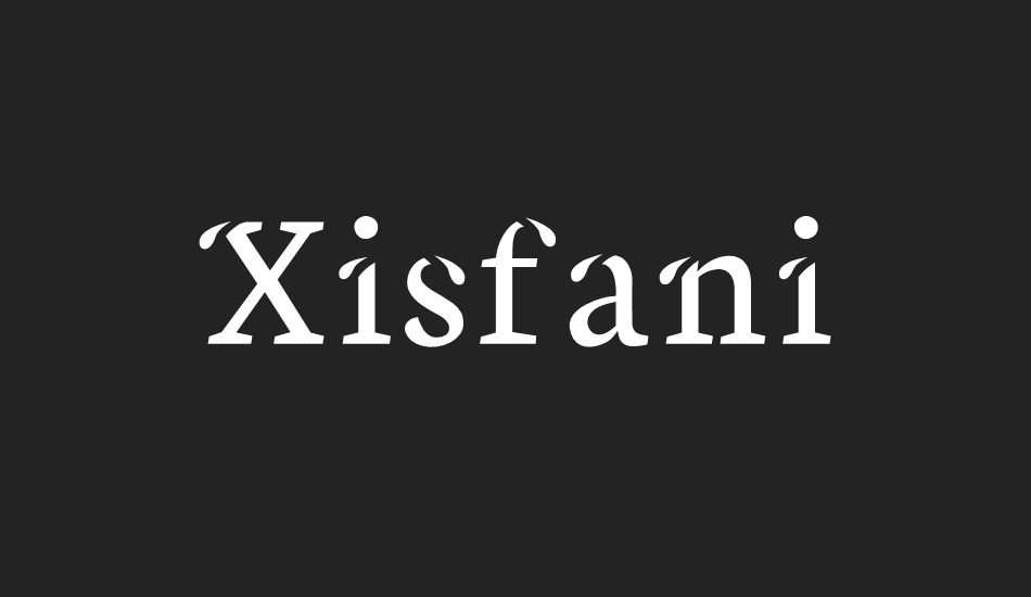 xisfani font big