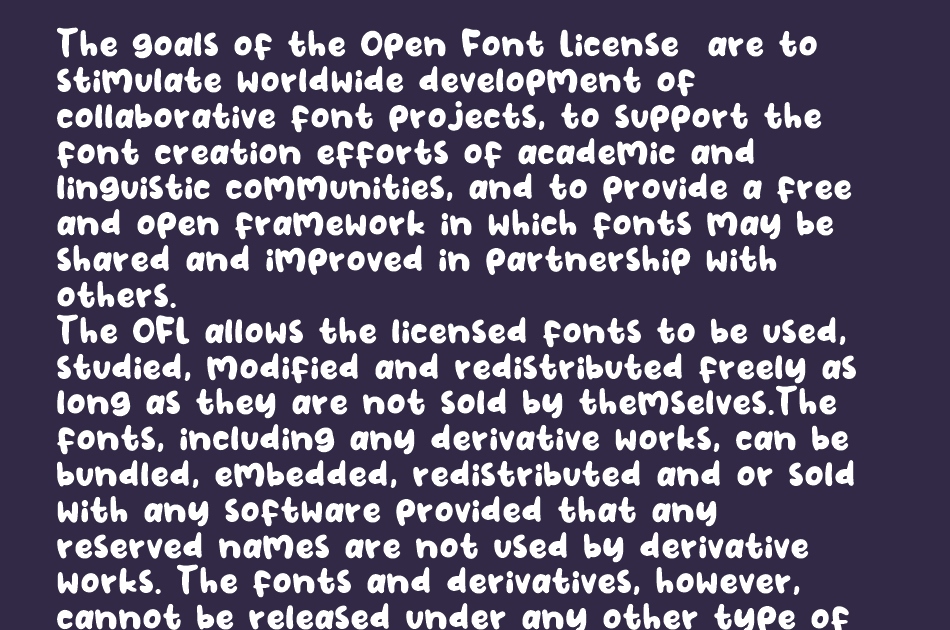 Xomai font 1