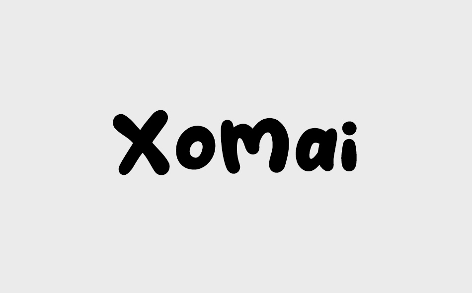 Xomai font big