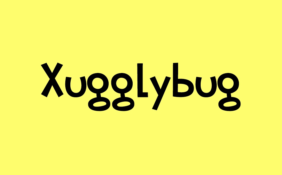 Xugglybug font big