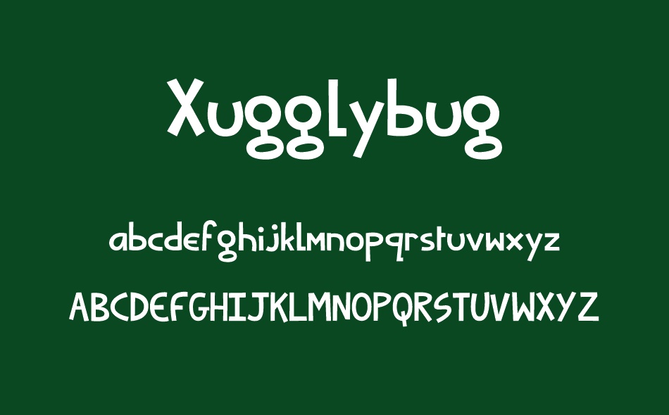 Xugglybug font
