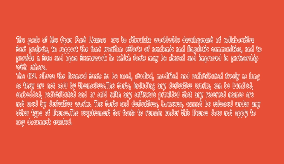 xxraytid font 1