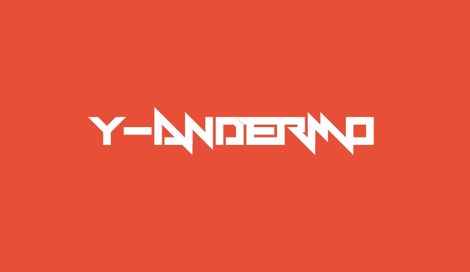 y-andermo font big