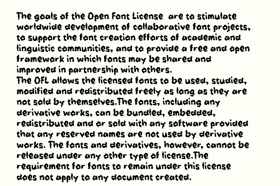 Yabehango font 1