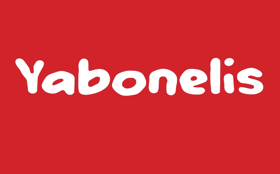 Yabonelist font big