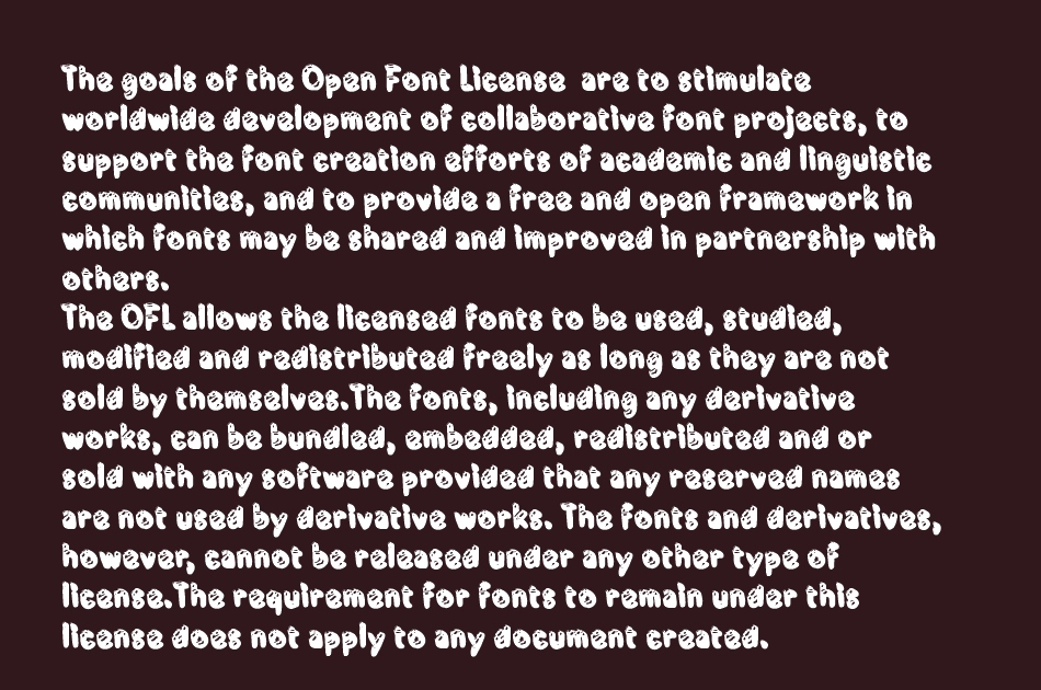 Yabotenga font 1