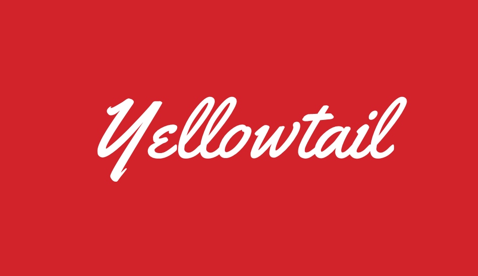yellowtail font big