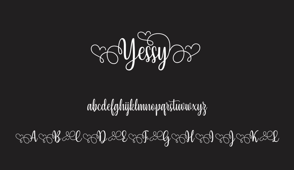 yessy font