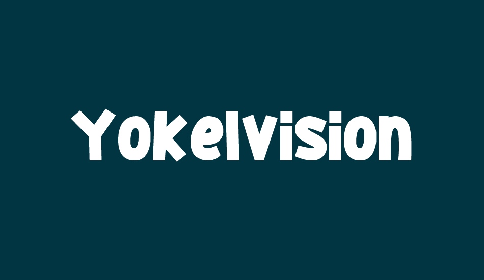 yokelvision font big