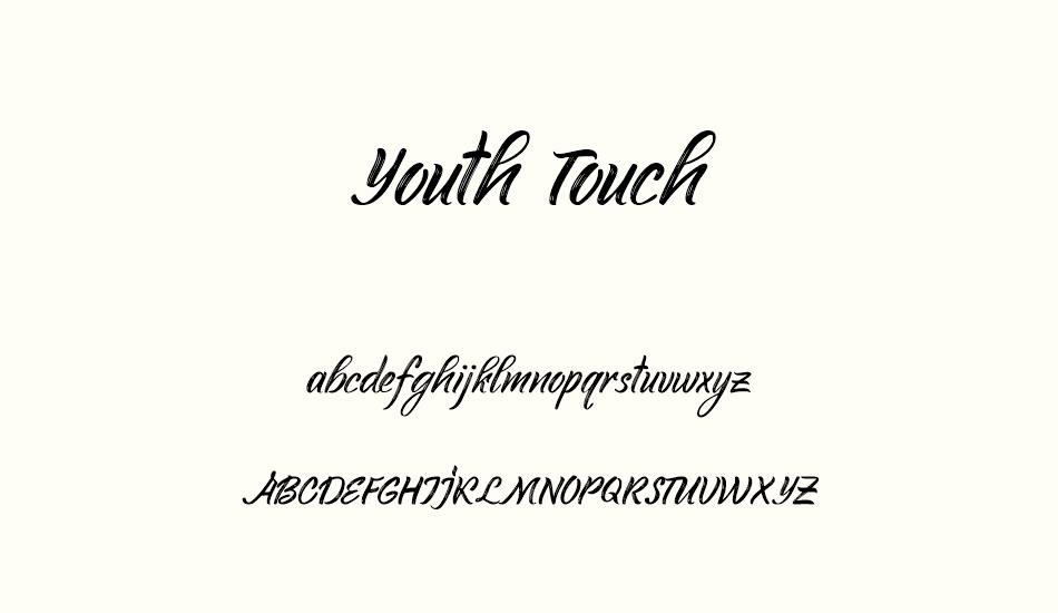 youth-touch-demo font