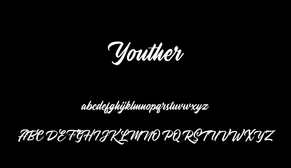 youther-demo font