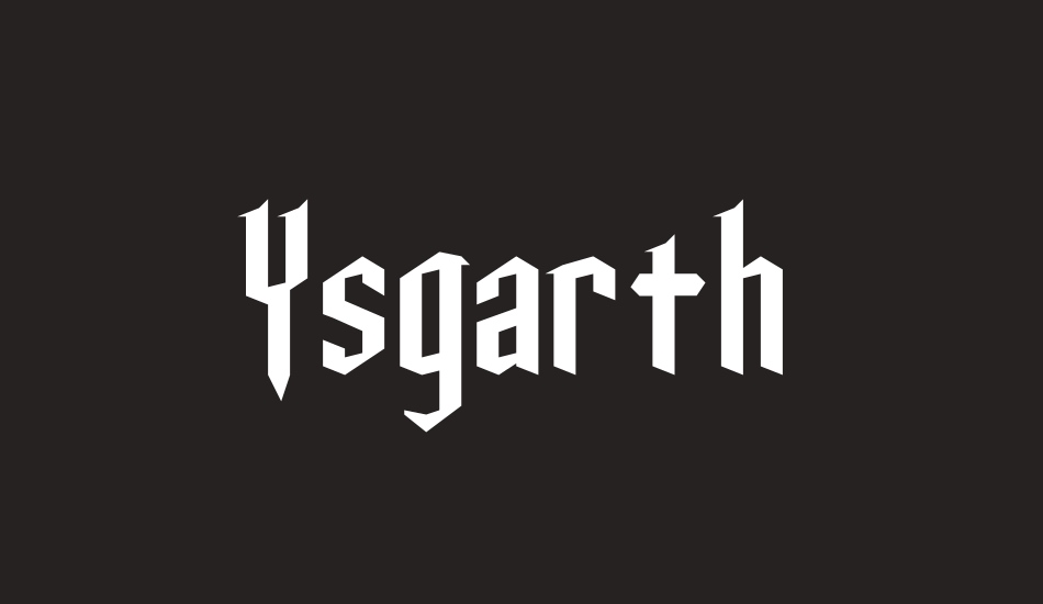 ysgarth font big